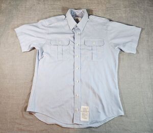 Defense Logistics Agency 16.5 x 34/35 AF Blue 1664 Short Sleeve Shirt